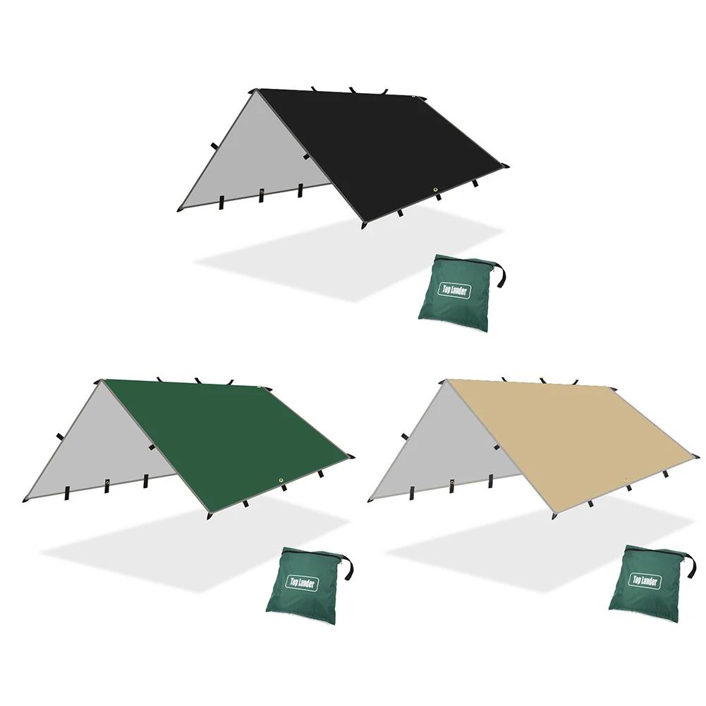 다기능 4 코너 캐노피 텐트, 휴대용 차양 텐트, 캠핑 피크닉용 보관 가방 포함, 태양 보호